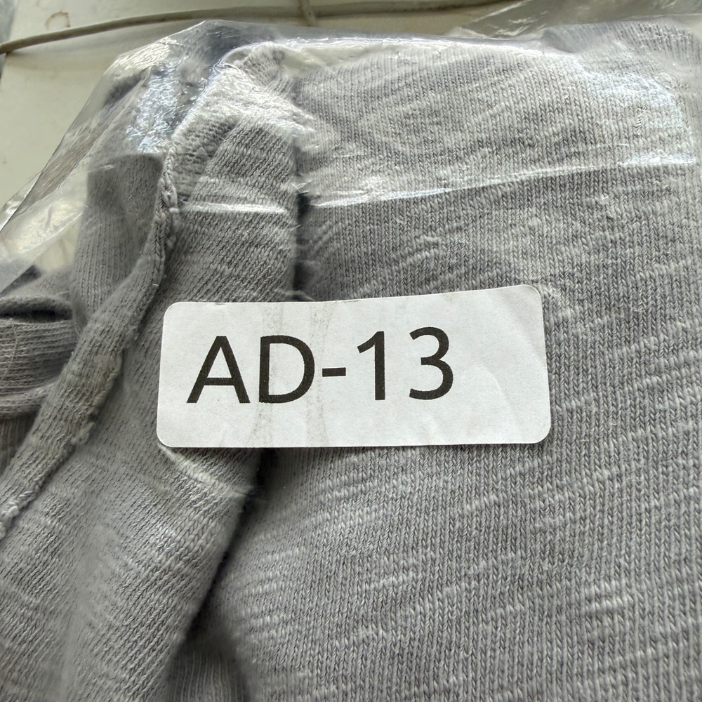 Chalet et Ceci Cotton Knit Vest Gray Lagenlook Slub Longline Open Front Womens M - Picture 9 of 10